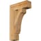 Ekena Millwork Imperial Block Rough Sawn Bracket, Western Red Cedar, 4"W x 14"D x 22"H BKT04X14X22IMP05RWR - alternate 1